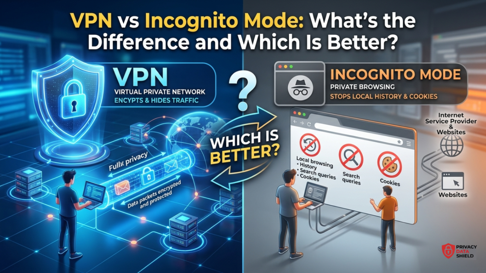 VPN vs Incognito